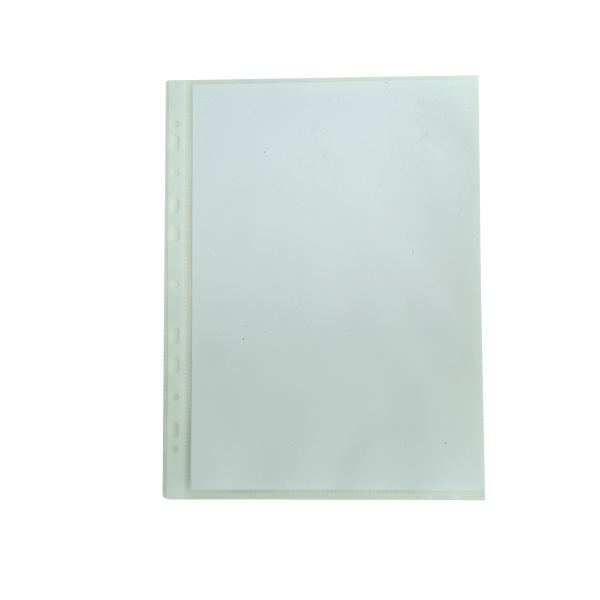 Boite de 100 pochettes perforées en polypropylène grainé 9/1, N.C — Classement