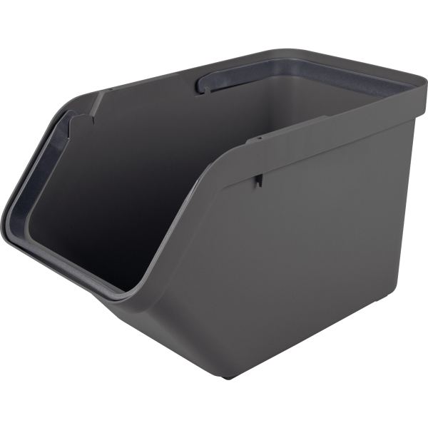 Boite de stockage 30L grise, N.C — SERVICES GENERAUX