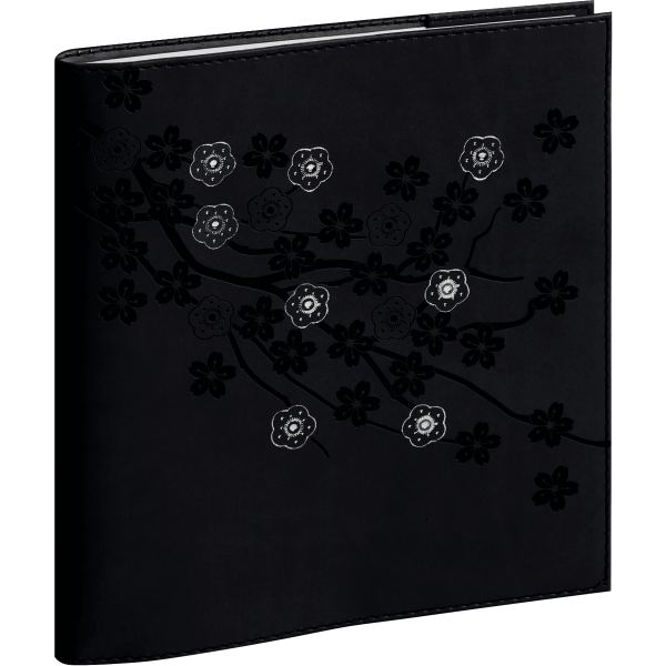 Agenda semainier Sakura 15x17cm noir — Non classé