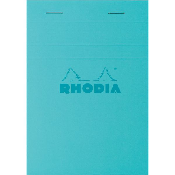 Rhodia Bloc Agrafé Couleurs N°13 5/5 80 Feuillets Microperforés, Couverures — Cahiers & blocs notes