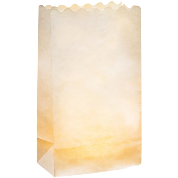 folia Sachet de papier photophore "uni", petit, en papier — Luminaires de décoration