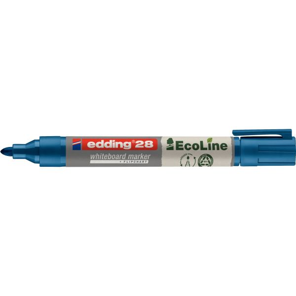 Marqueur tableau blanc Ecoline 28 pointe ogive bleu, N.C — Écrire et corriger