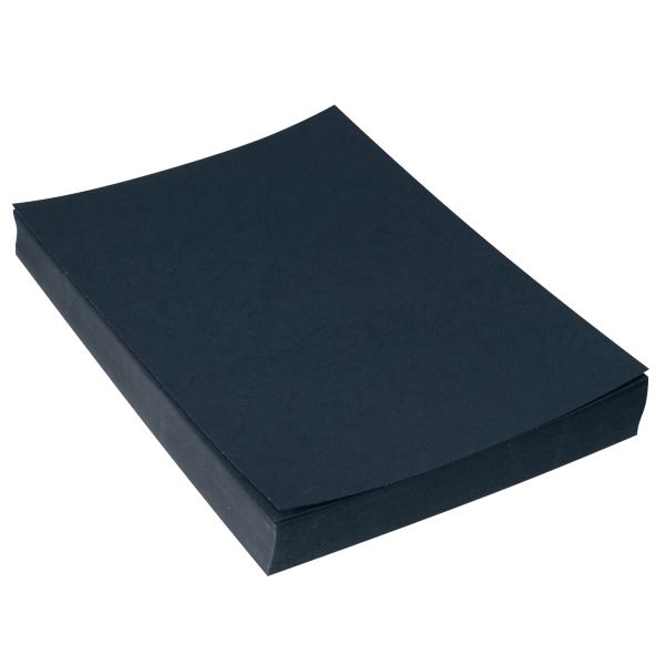 pavo Plats de couverture, grain cuir, A4, noir — Machines à relier & accessoires