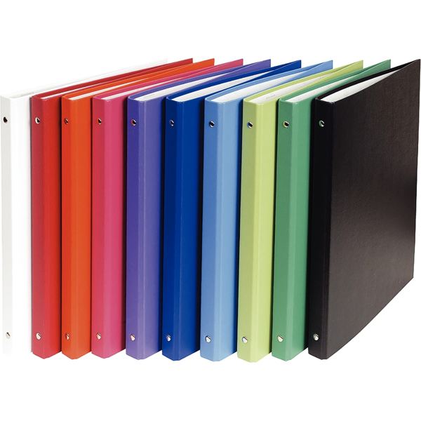 Classeur en carton recouvert de polypropylène, 4 anneaux ronds, format A4, dos 2 cm, EXACOMPTA — Classeurs à anneaux