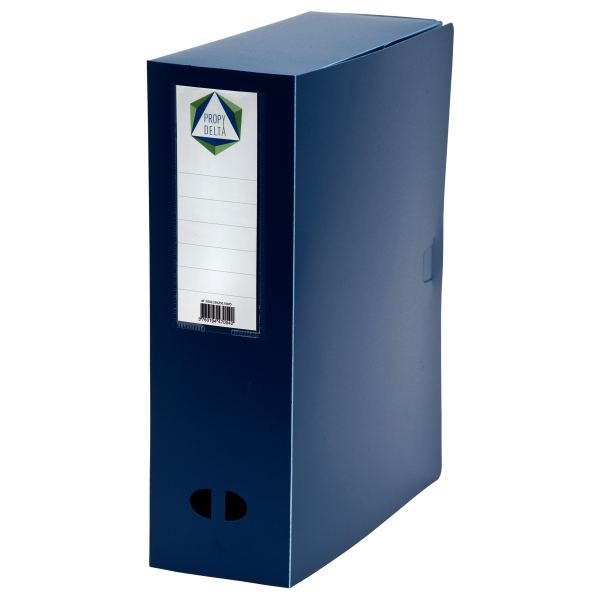 Boite de classement en polypropylène dos 10 cm, bleu — Non classé