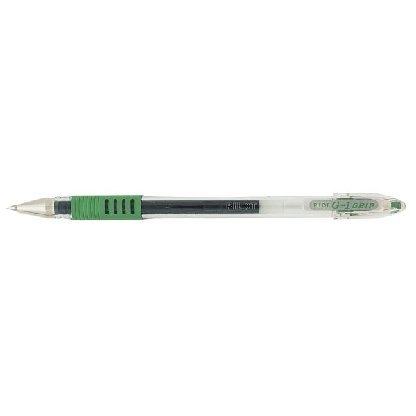 PILOT Stylo roller à encre gel G1-5 Grip, vert — Stylos bille & roller encre gel