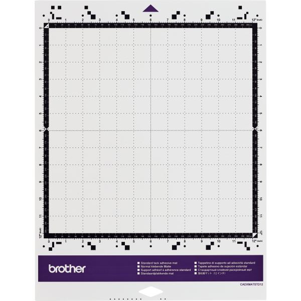 Support adhésif standard 305x305 pour scan cut, N.C — Petit matériel bureau et école