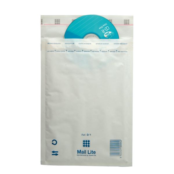 Pochette blanche bulles d'air 180x260 mm, JOVIMAIL — COURRIER ET EXPEDITION