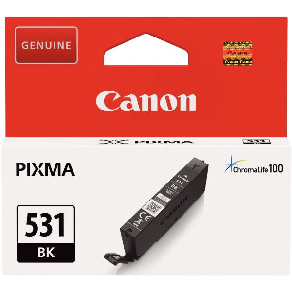 CANON cli-531 Ink Cartridge Black Europe — Consommables informatiques