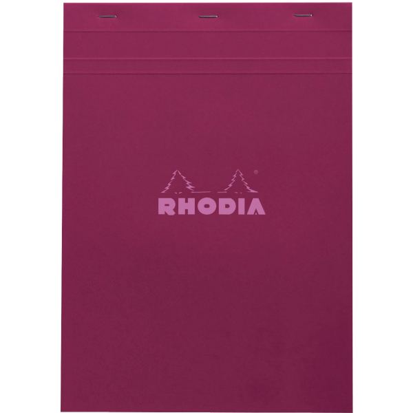 Rhodia Bloc Agrafé Couleurs N°18 5/5 80 Feuillets Microperforés, Couverures — Cahiers & blocs notes
