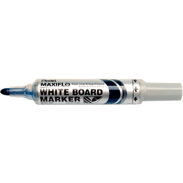 Pentel Marqueur pour tableau blanc MAXIFLO MWL 5M, bleu — Marqueurs tableau blanc & chevalet