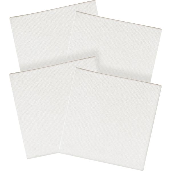 Lot de 4 cartons entoilés 10x10 cm — Non classé
