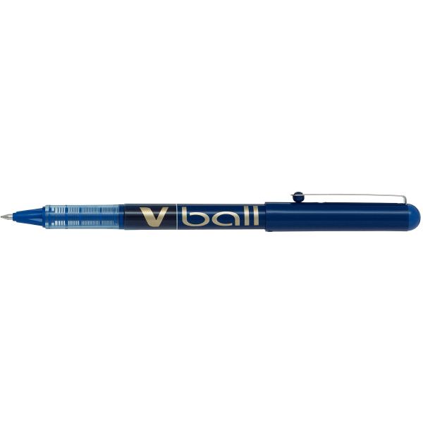 Boîte de 12 rollers V-Ball 0,7 mm bleu — Écrire et corriger