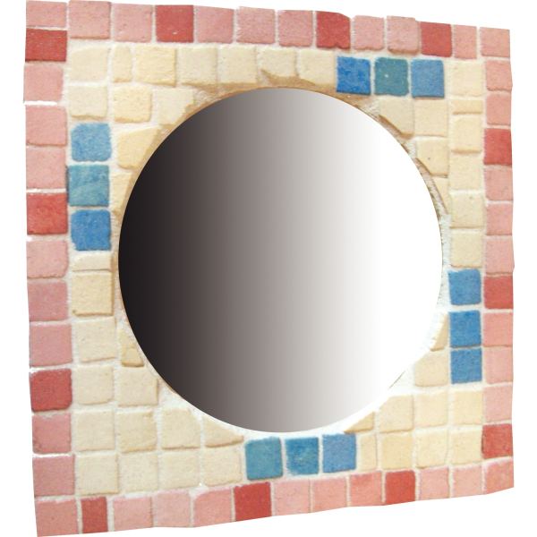 Atelier créatif, 12 plaques en bois à décorer avec miroir, N.C — TRAVAUX MANUELS