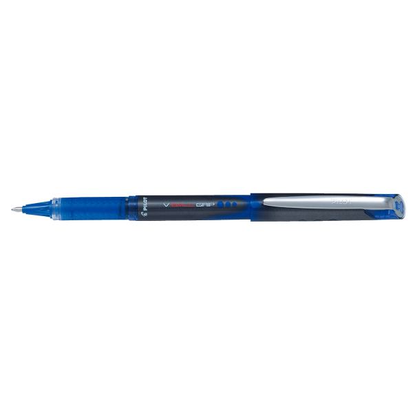 PILOT Stylo roller V-BALL Grip 10, bleu — Stylos roller