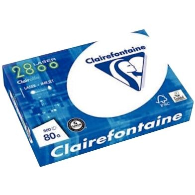 Ramette de 500 feuilles format A4 80g blanc perforée CLAIRALFA — Papier, cahier & courrier