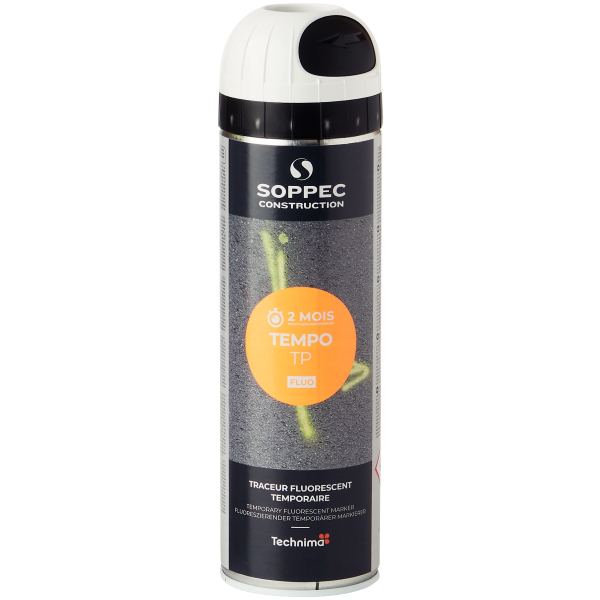 Bombe 500 ml marquage temporaire blanc, N.C — JEUX