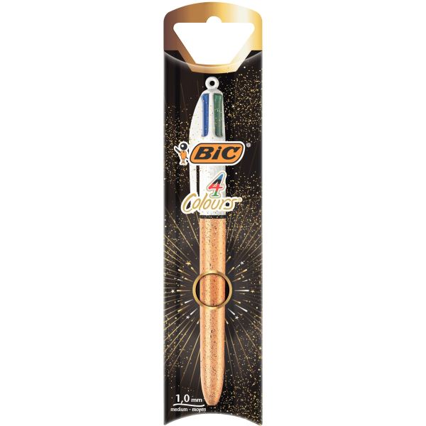 BIC Stylo à bille rétractable 4Colours Frozen, emballage — Stylos à bille & accessoires
