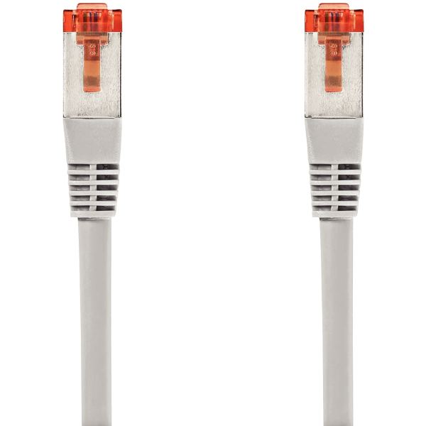 Cordon RJ45 droit mâle vers R45 mâle catégorie 6 S/FTP 3m gr, N.C — INFORMATIQUE