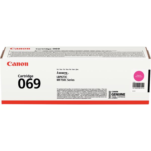 CANON Toner Cartridge 069 Magenta — Consommables informatiques
