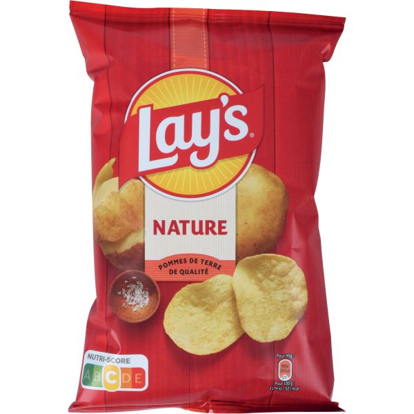 Lot 20 CHIPS LAYS SEL 45 grammes — PRODUITS ALIMENTAIRES