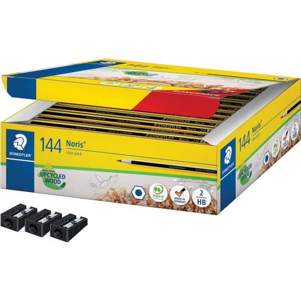 Pack de 144 crayons graphite Noris120 HB dont 24 gratuits — Fournitures