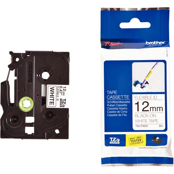 BROTHER TZe FX231 - ruban flexible - 1 rouleau — Titreuses & accessoires