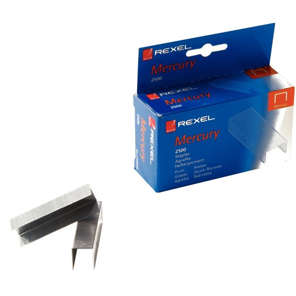 Rexel Agrafes Mercury pour agrafeuse Mercury, zingué — Agrafeuses & accessoires