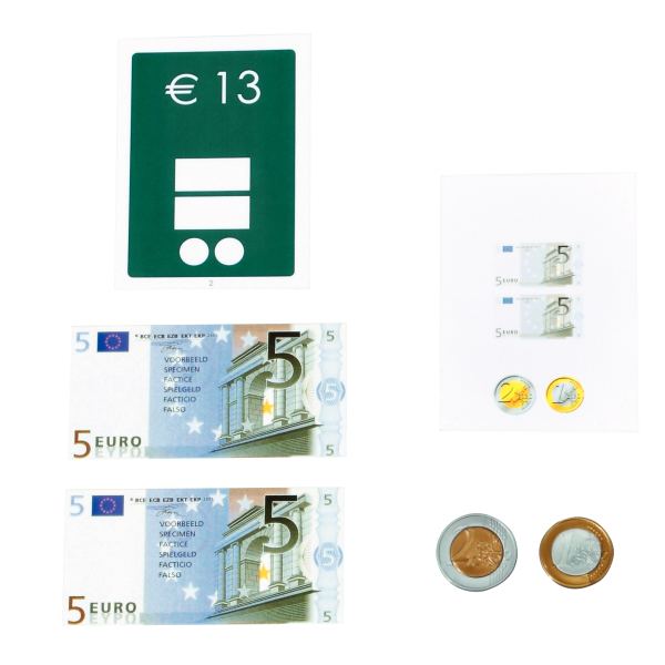 Boite de 25 cartes exercice monnaie n°1, N.C — JEUX