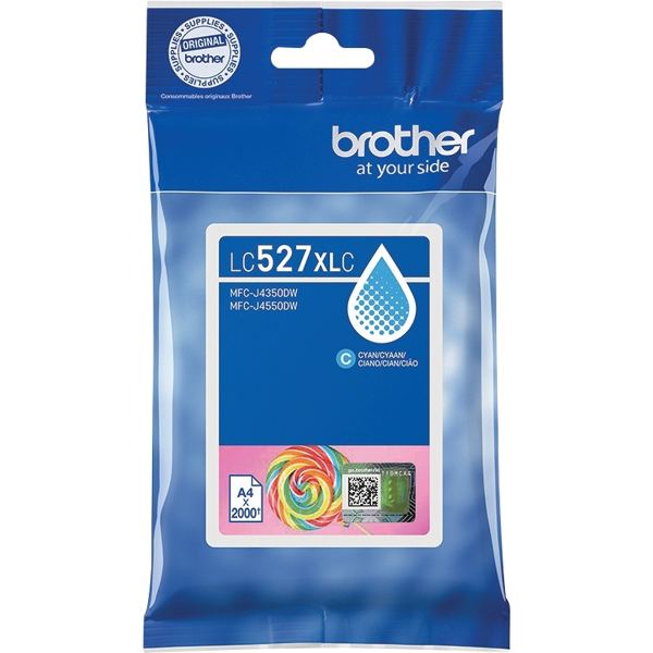 BROTHER Cyan high yield ink cartridge yield up to 2.000 pages — Consommables informatiques