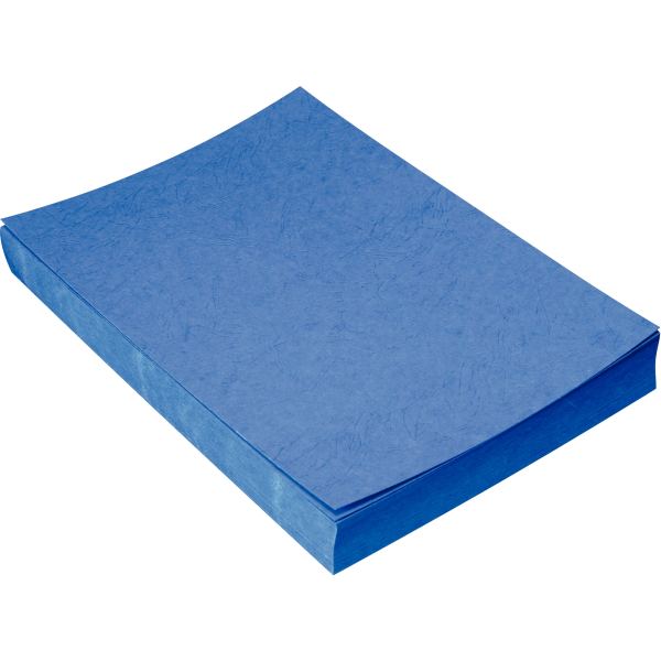 pavo Plats de couverture, grain cuir, A4, bleu foncé — Machines à relier & accessoires