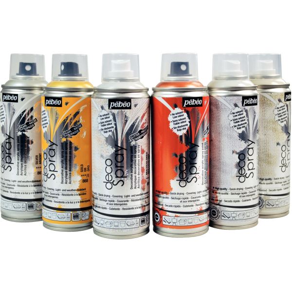 Lot de 6 sprays acryliques 200ml — Non classé