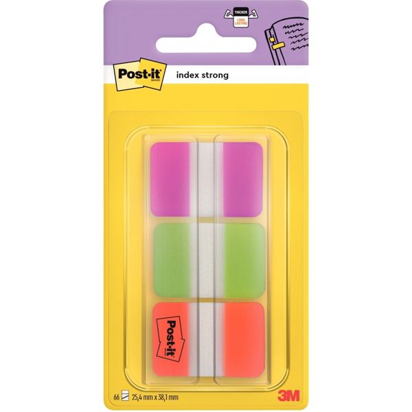 Carte de 66 index rigide standard format 25,4 x 38 mm coloris fun assortis — Non classé