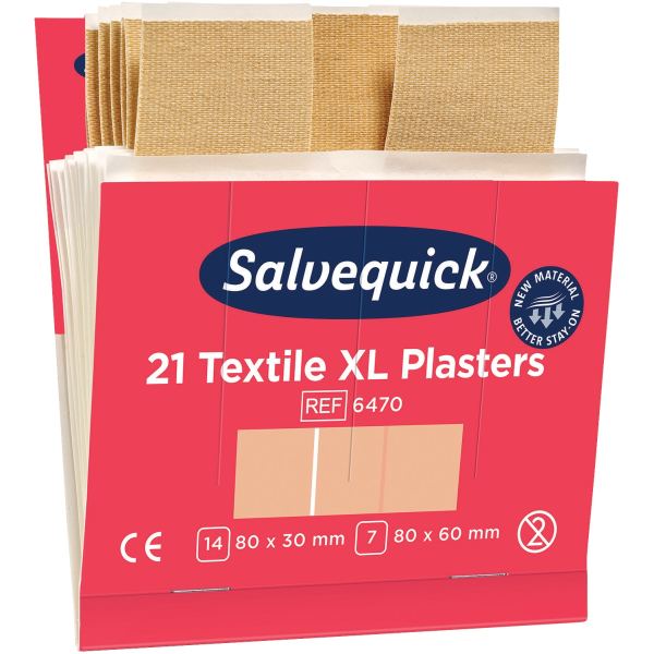 CEDERROTH Recharge Salvequick, pansement extra grand — Premiers secours