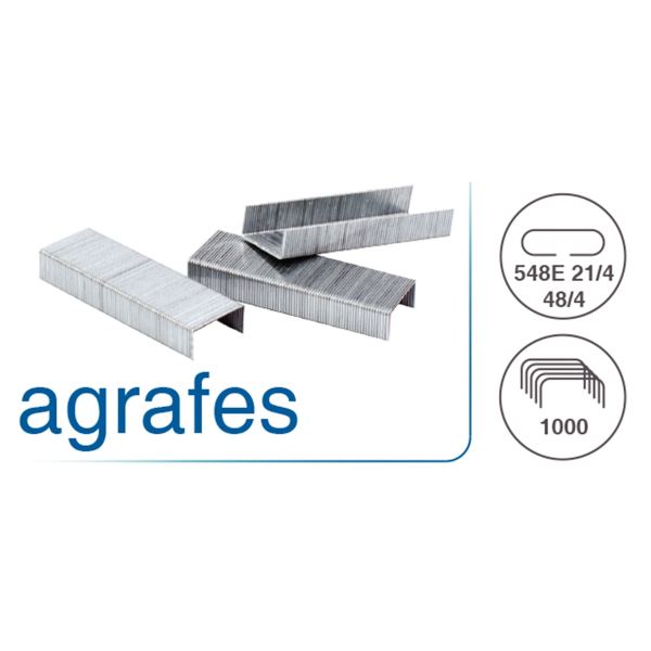 Boîte de 1 000 agrafes 548E 21/4 48/4 — Non classé