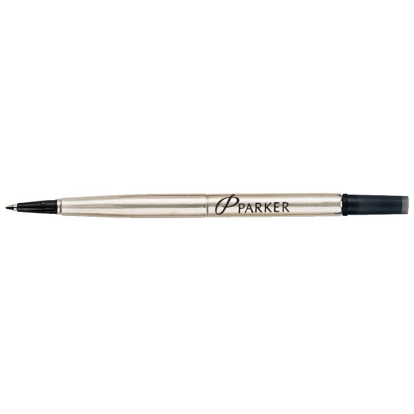 PARKER Recharge pour rollerball QUINK, 0,5 mm, blister, noir — Stylos roller