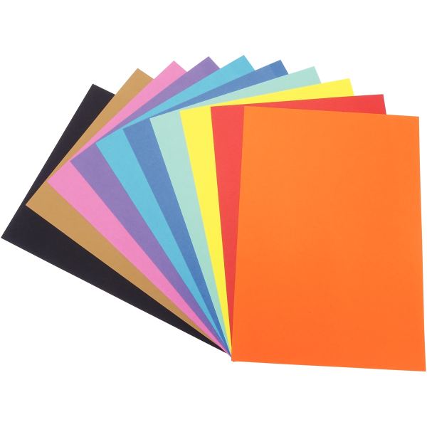 Clairefontaine Bloc de papier couleur MAYA, A4, 20 feuilles — Papiers pour bricolage