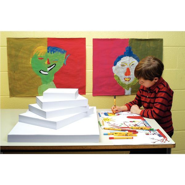 Paquet de 250 feuilles à dessin 200g format A3 blanc, N.C — DESSIN SCOLAIRE ET PROFESSIONNEL