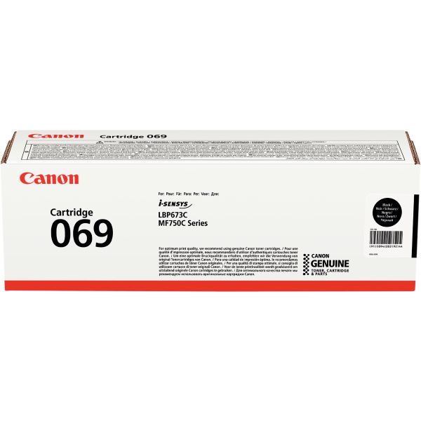 CANON Toner Cartridge 069 Black — Consommables informatiques