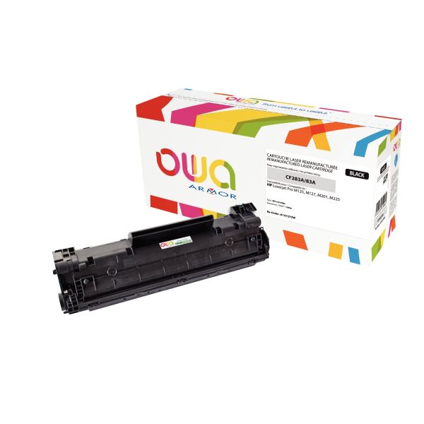 OWA cartouche laser noire remanufacturée compatible HP 83A ( — Consommables informatiques
