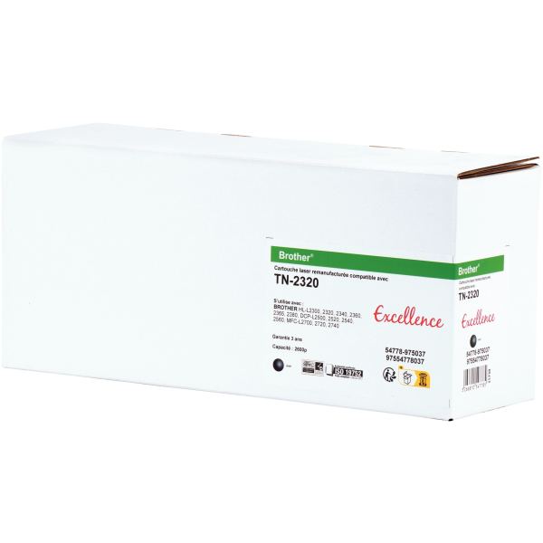 Excellence toner laser noir haute capacité compatible Brothe — Consommables informatiques