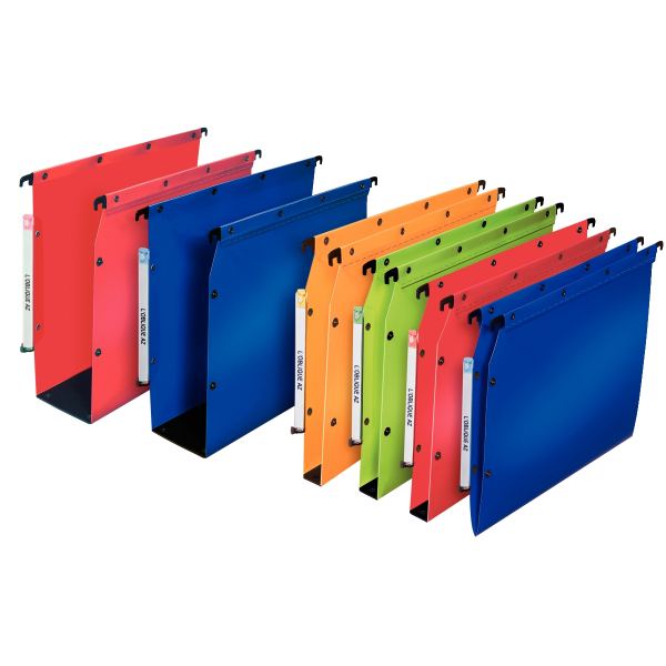 ELBA l'oblique Dossiers suspendus POLYPRO V Ultimate, bleu — Dossiers suspendus