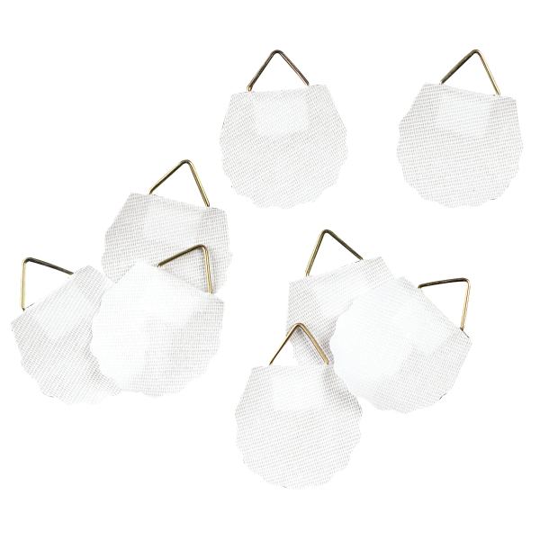 HERMA Attache pour cadre, diamètre: 34,5 mm, Shirting, blanc — Cadres photos & attaches