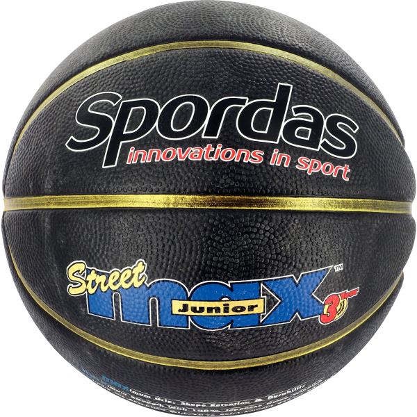 Ballon de basket taille 5 noir extérieur, N.C — JEUX