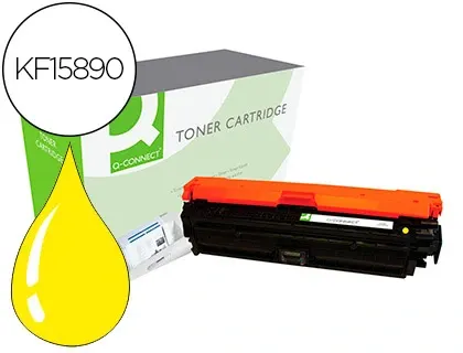 Toner laser compatible q-connect hp ce742a 7300 p jaune — Non classé