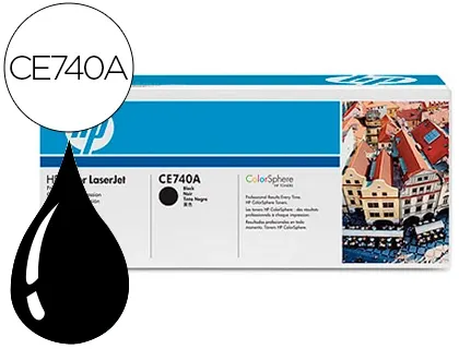 Toner laser original hp ce740a 7000 p noir — Non classé