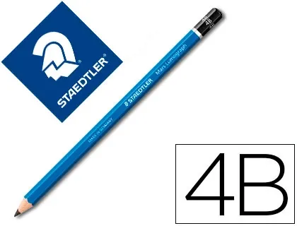 Crayon graphite staedtler mars lumograph 100 4b hexagonal — Non classé