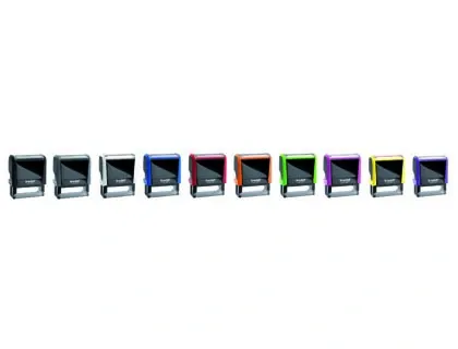 Timbre trodat printy 4912 monture seule 47x18mm 4 lignes maximum coloris noir rouge bleu — Non classé