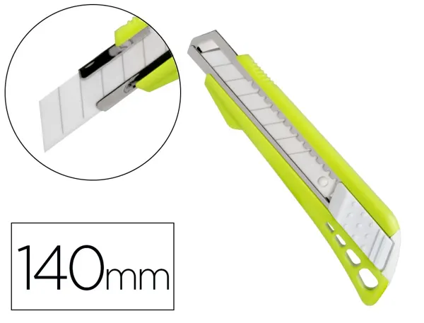 Cutter large xd-43 q-connect lame retractable interchangeable en ceramique 18mm precoupee guide lame — Non…