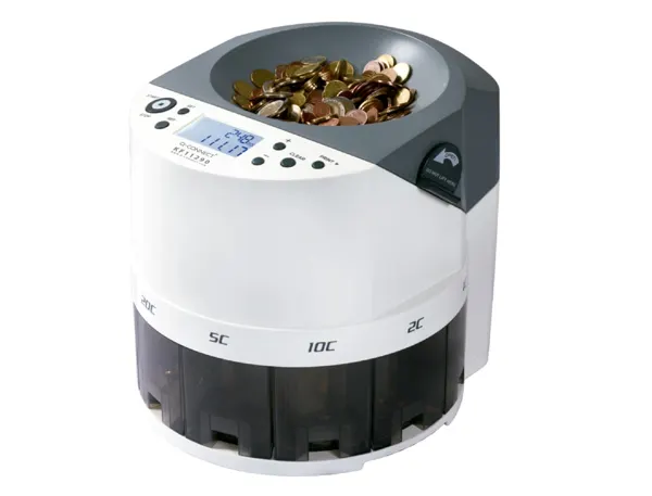 Compteuse trieuse monnaie q-connect electronique 450u/minute capacite 1000u 290x310x290mm 6,3kg — Non classé